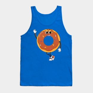 Donut cartoon character Tank Top